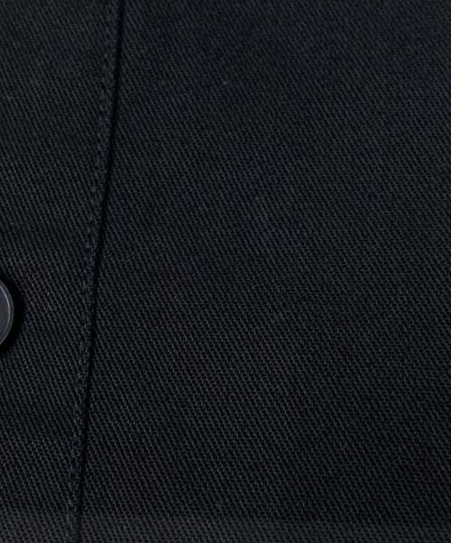 FIRMUM（フィルマム）FIRMUM (フィルマム) High twisted twill Pullover ブラック サイズ:XSの古着・服飾アイテム