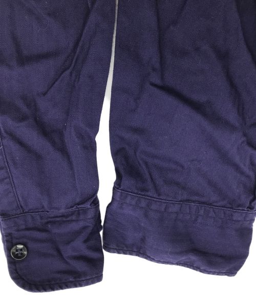 LOEV BROS MFRS.OF UNIFORMS（LOEV BROS MFRS.OF UNIFORMS）LOEV BROS MFRS.OF UNIFORMS (LOEV BROS MFRS.OF UNIFORMS) ワークシャツ ネイビー サイズ:XXLの古着・服飾アイテム