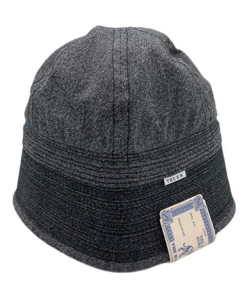 THE H.W.DOG&CO（ザエイチダブリュードッグアンドコー）THE H.W.DOG&CO (ザエイチダブリュードッグアンドコー) CHAMBRAY SAILOR HAT グレー サイズ:38 未使用品の古着・服飾アイテム