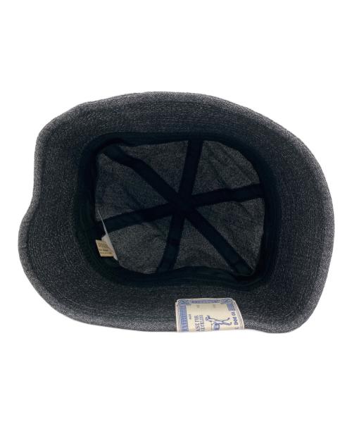 THE H.W.DOG&CO（ザエイチダブリュードッグアンドコー）THE H.W.DOG&CO (ザエイチダブリュードッグアンドコー) CHAMBRAY SAILOR HAT グレー サイズ:38 未使用品の古着・服飾アイテム