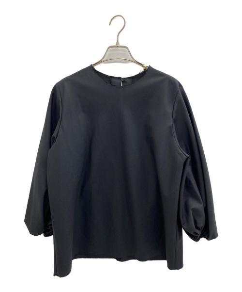 Plage（プラージュ）Plage (プラージュ) WO Bias Volume Sleeves ブラウス ブラック サイズ:-の古着・服飾アイテム