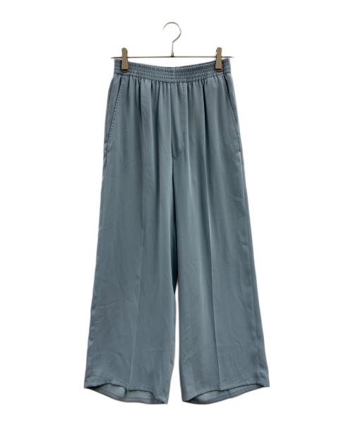 MM6 Maison Margiela（エムエムシックスメゾンマルジェラ）MM6 Maison Margiela (エムエムシックスメゾンマルジェラ) MM6 Maison Margiela　ワイドパンツ スカイブルー サイズ:38の古着・服飾アイテム
