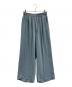 MM6 Maison Margiela（エムエムシックスメゾンマルジェラ）の古着「MM6 Maison Margiela　ワイドパンツ」｜スカイブルー