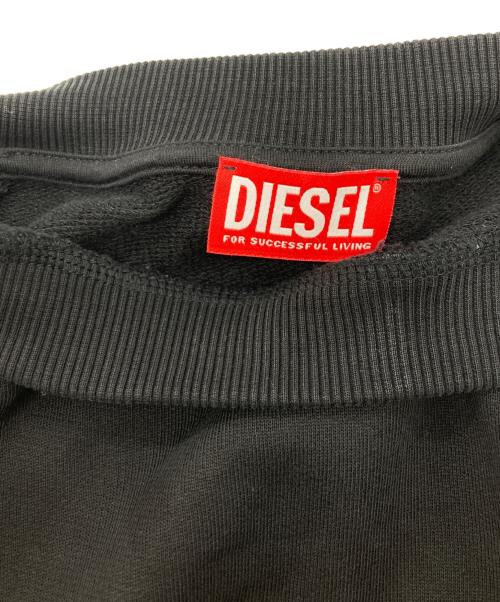 DIESEL（ディーゼル）DIESEL (ディーゼル) S-NLABEL-L1 ブラック サイズ:Mの古着・服飾アイテム