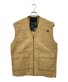 GR10K（ジーアールテンケー）の古着「GOLD FIRE RETARDANT VEST」｜ベージュ