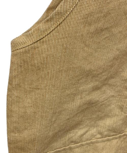 GR10K（ジーアールテンケー）GR10K (ジーアールテンケー) GOLD FIRE RETARDANT VEST ベージュ サイズ:Lの古着・服飾アイテム