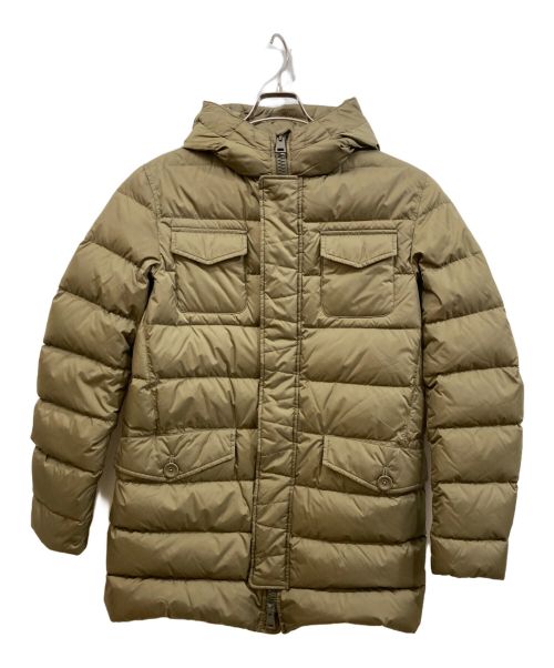 HERNO（ヘルノ）HERNO (ヘルノ) POLAR-TECH ウォーターレペレントナイロンフーディーダウンジャケット オリーブ サイズ:48の古着・服飾アイテム