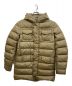 HERNO（ヘルノ）の古着「POLAR-TECH ウォーターレペレントナイロンフーディーダウンジャケット」｜オリーブ