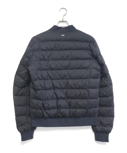 HERNO（ヘルノ）HERNO (ヘルノ) ラビアトーレ ダウン ボンバージャケット ネイビー サイズ:48の古着・服飾アイテム