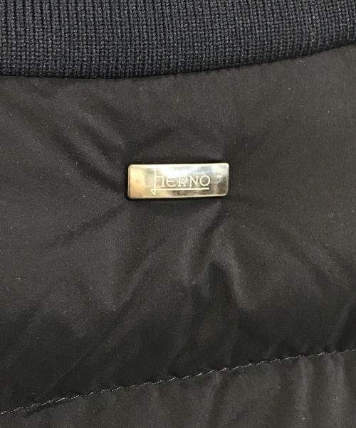HERNO（ヘルノ）HERNO (ヘルノ) ラビアトーレ ダウン ボンバージャケット ネイビー サイズ:48の古着・服飾アイテム