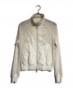 masuエムエーエスユー）の古着「シアージャガードブルゾン」｜アイボリー