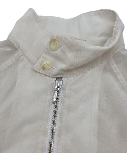 masu（エムエーエスユー）masu (エムエーエスユー) シアージャガードブルゾン アイボリー サイズ:44の古着・服飾アイテム