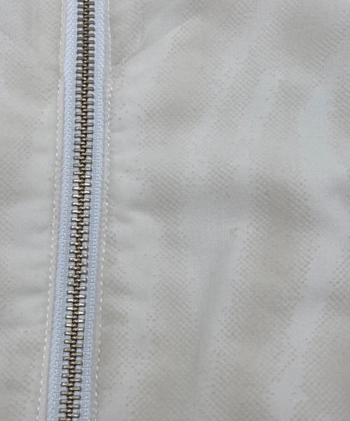 masu（エムエーエスユー）masu (エムエーエスユー) シアージャガードブルゾン アイボリー サイズ:44の古着・服飾アイテム