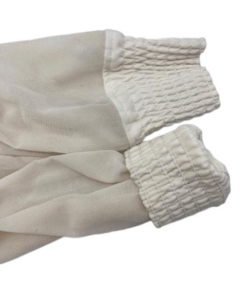 masu（エムエーエスユー）masu (エムエーエスユー) シアージャガードブルゾン アイボリー サイズ:44の古着・服飾アイテム