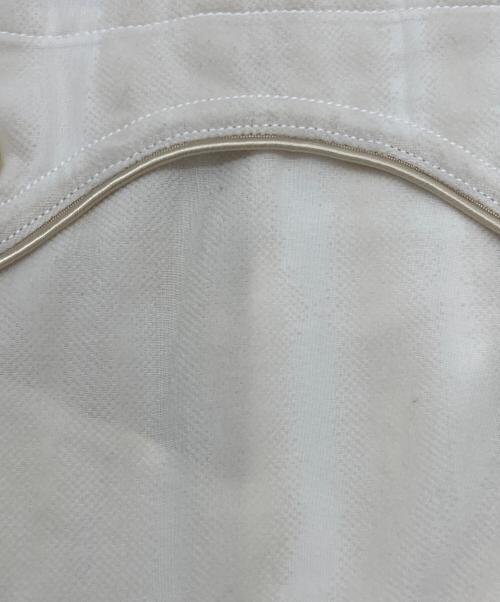 masu（エムエーエスユー）masu (エムエーエスユー) シアージャガードブルゾン アイボリー サイズ:44の古着・服飾アイテム