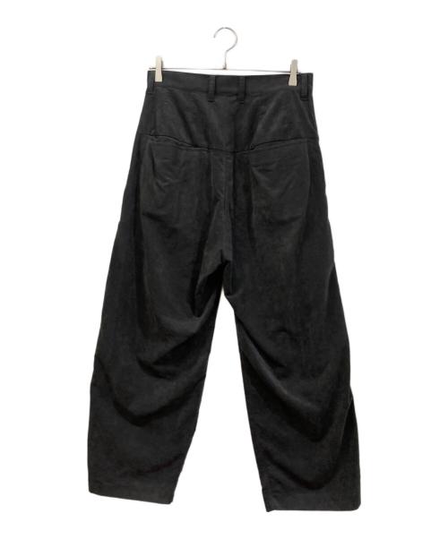 stein（シュタイン）stein (シュタイン) EXTRA WIDE TROUSERS/Concrete ブラック サイズ:Sの古着・服飾アイテム
