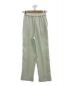 yori (ヨリ) ハンサムサテンパンツ ミント サイズ:36：7000円