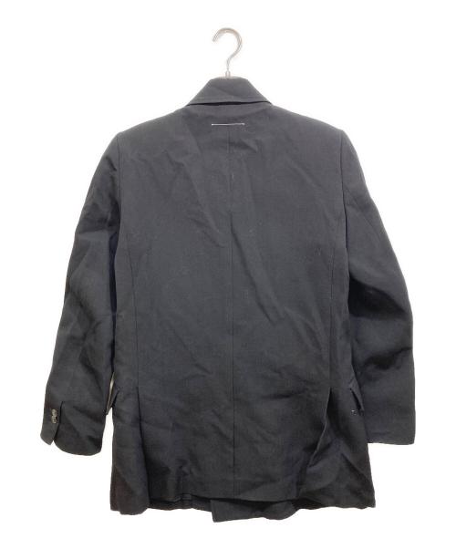 MM6 Maison Margiela（エムエムシックスメゾンマルジェラ）MM6 Maison Margiela (エムエムシックスメゾンマルジェラ) DOUBLE-BREASTED BLAZER ブラック サイズ:38の古着・服飾アイテム