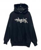 SOPH.ソフ）の古着「WILD BUNCH GRAFFITI SWEAT HOODIE」｜ブラック