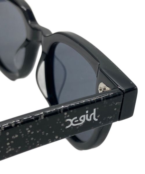 X-GIRL（エックスガール）X-GIRL (エックスガール) サングラス ブラックの古着・服飾アイテム