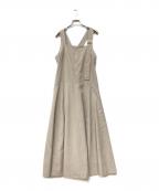 Mystradaマイストラーダ）の古着「ホルターネックワンピース」｜ベージュ