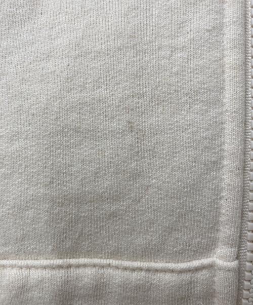 SUPREME（シュプリーム）SUPREME (シュプリーム) Text Stripe Zip Up Hooded Sweatshirt アイボリー サイズ:SIZE Mの古着・服飾アイテム