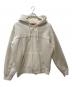 SUPREME（シュプリーム）の古着「Text Stripe Zip Up Hooded Sweatshirt」｜アイボリー