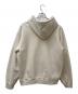 SUPREME (シュプリーム) Text Stripe Zip Up Hooded Sweatshirt アイボリー サイズ:SIZE M：11000円