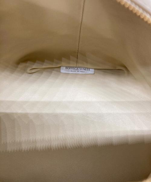 BOTTEGA VENETA（ボッテガベネタ）BOTTEGA VENETA (ボッテガベネタ) ダブルノットハンドバッグ ベージュの古着・服飾アイテム