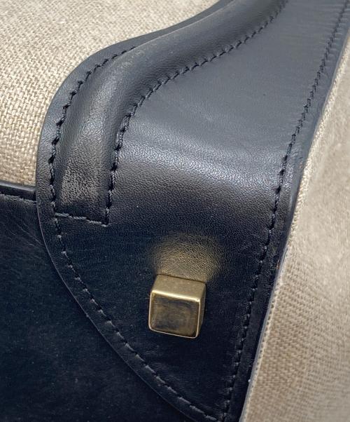 CELINE（セリーヌ）CELINE (セリーヌ) ラゲージ ミニトートバッグ ベージュの古着・服飾アイテム