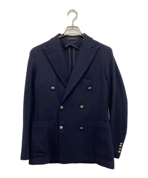 TAGLIATORE（タリアトーレ）TAGLIATORE (タリアトーレ) BEAMS (ビームス) 6Bウールダブルジャケット ネイビー サイズ:46の古着・服飾アイテム