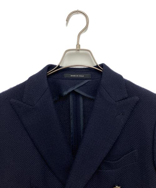 TAGLIATORE（タリアトーレ）TAGLIATORE (タリアトーレ) BEAMS (ビームス) 6Bウールダブルジャケット ネイビー サイズ:46の古着・服飾アイテム