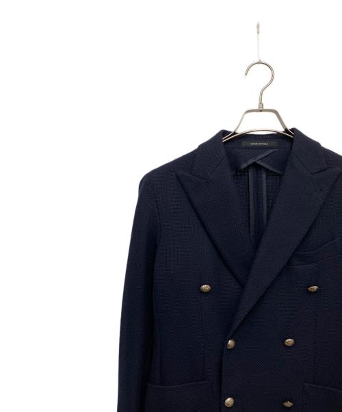 TAGLIATORE（タリアトーレ）TAGLIATORE (タリアトーレ) BEAMS (ビームス) 6Bウールダブルジャケット ネイビー サイズ:46の古着・服飾アイテム