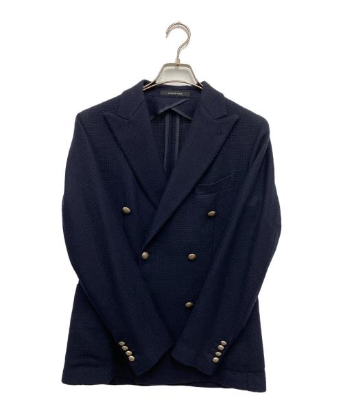 TAGLIATORE（タリアトーレ）TAGLIATORE (タリアトーレ) BEAMS (ビームス) 6Bウールダブルジャケット ネイビー サイズ:46の古着・服飾アイテム