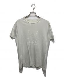 Maison Margiela（メゾンマルジェラ）の古着「 コットンナンバーロゴクルーネックS/Sカットソー」｜グレー