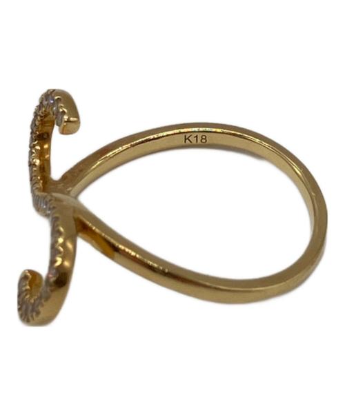 Bijou de M（ビジュードエム）Bijou de M (ビジュードエム) S アルファベットリング サイズ:10号の古着・服飾アイテム