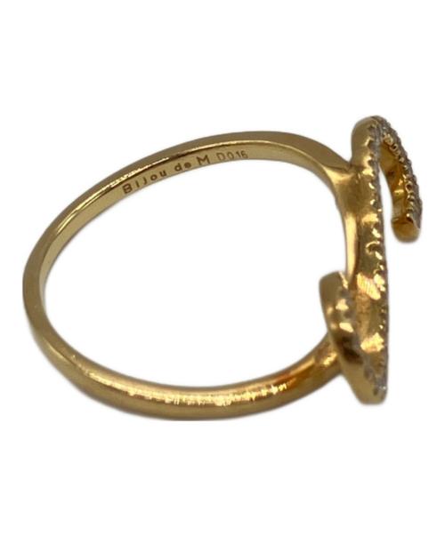 Bijou de M（ビジュードエム）Bijou de M (ビジュードエム) S アルファベットリング サイズ:10号の古着・服飾アイテム