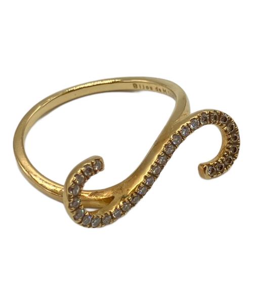 Bijou de M（ビジュードエム）Bijou de M (ビジュードエム) S アルファベットリング サイズ:10号の古着・服飾アイテム