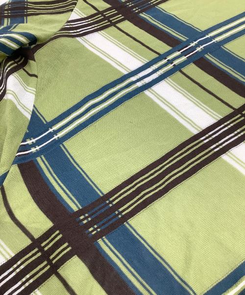 HERMES（エルメス）HERMES (エルメス) カシュクールコットンカーディガン グリーン サイズ:34の古着・服飾アイテム