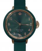 Kate Spadeケイトスペード）の古着「リストウォッチ」｜グリーン