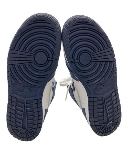 NIKE（ナイキ）NIKE (ナイキ) ハイカットスニーカー ホワイト×ネイビー サイズ:24.5の古着・服飾アイテム