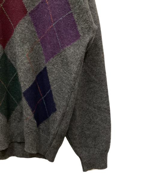 L.L.Bean（エルエルビーン）L.L.Bean (エルエルビーン) Vネックニット グレー サイズ:Sの古着・服飾アイテム