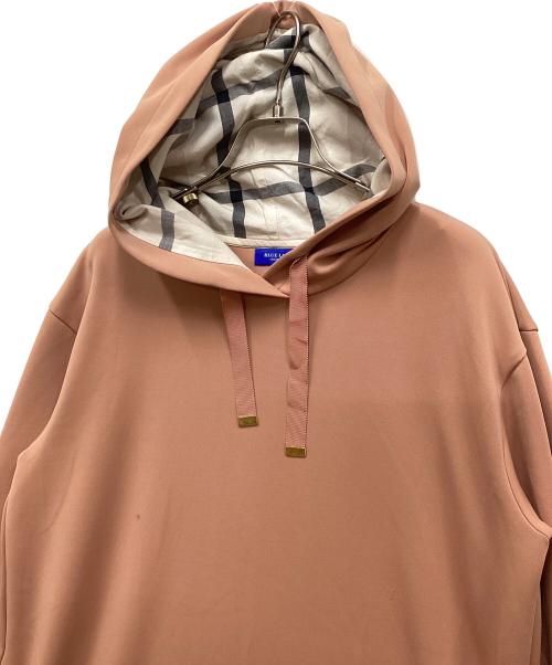 BLUE LABEL CRESTBRIDGE（ブルーレーベルクレストブリッジ）BLUE LABEL CRESTBRIDGE (ブルーレーベルクレストブリッジ) サイドスリットパーカーワンピース ピンク サイズ:38の古着・服飾アイテム