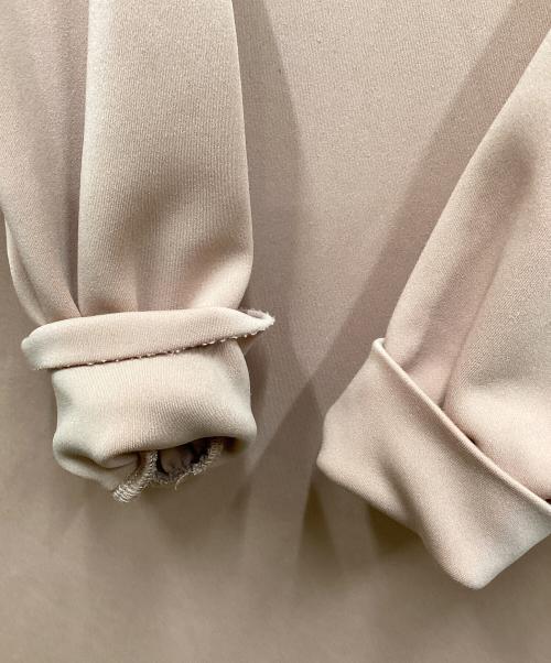 BLUE LABEL CRESTBRIDGE（ブルーレーベルクレストブリッジ）BLUE LABEL CRESTBRIDGE (ブルーレーベルクレストブリッジ) サイドスリットパーカーワンピース ピンク サイズ:38の古着・服飾アイテム