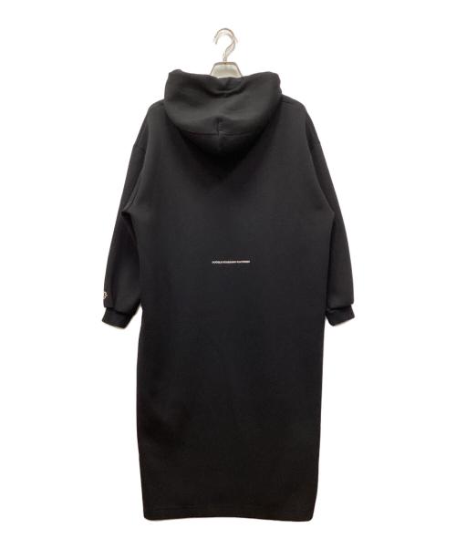 ESSENTIAL DOUBLE STANDARD CLOTHING（エッセンシャルダブルスタンダードクロージング）ESSENTIAL DOUBLE STANDARD CLOTHING (エッセンシャルダブルスタンダードクロージング) フーディワンピース ブラック サイズ:FREEの古着・服飾アイテム