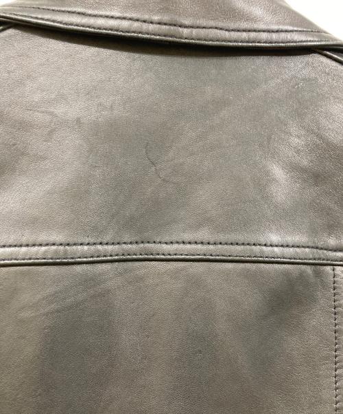 ALL SAINTS（オールセインツ）ALL SAINTS (オールセインツ) レザーライダースジャケット ブラック サイズ:2の古着・服飾アイテム