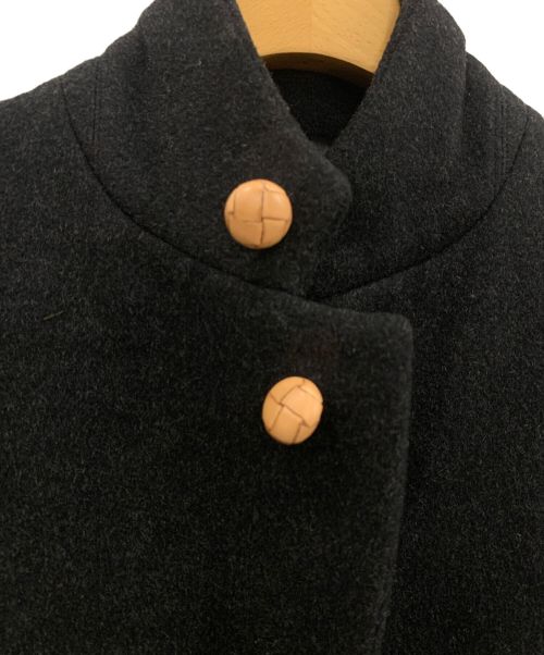 advent（アドベント）advent (アドベント) ウールカシミヤコート ブラック サイズ:1の古着・服飾アイテム