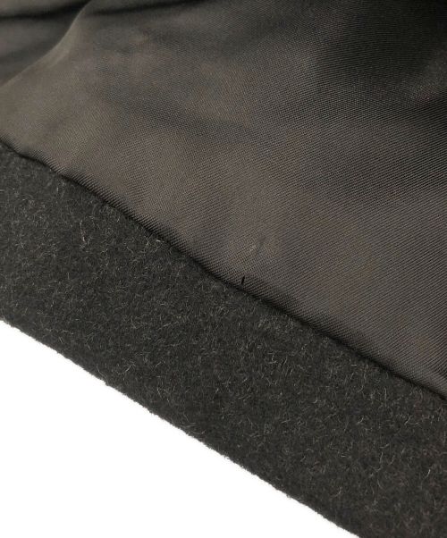 advent（アドベント）advent (アドベント) ウールカシミヤコート ブラック サイズ:1の古着・服飾アイテム