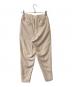 THE HOLIDAY CLOSET (ザ ホリディ クローゼット) ウエストゴムテーパードパンツ ベージュ サイズ:36：3500円