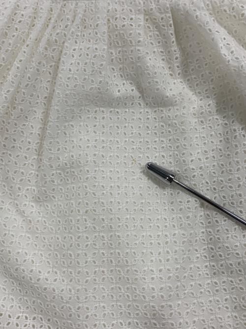 FOXEY（フォクシー）FOXEY (フォクシー) カランコエ コットン レーススカート ホワイト サイズ:38の古着・服飾アイテム